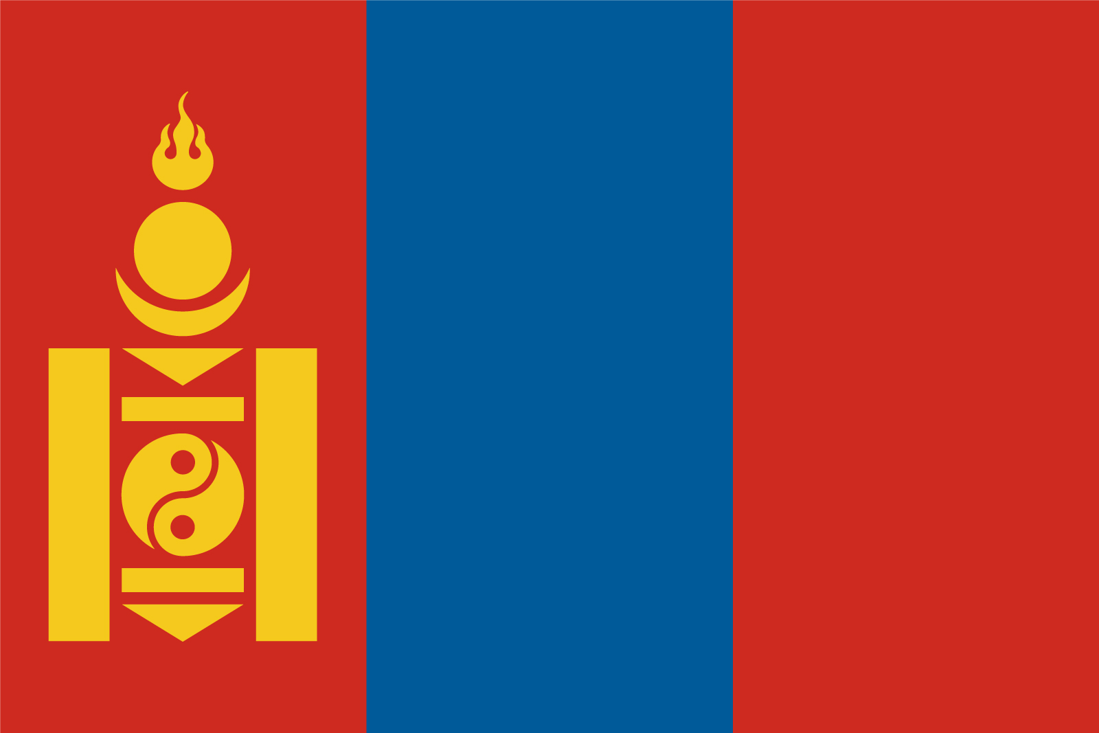 モンゴルの国旗