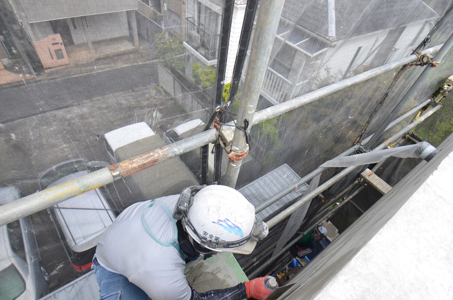 建築業の現場の様子